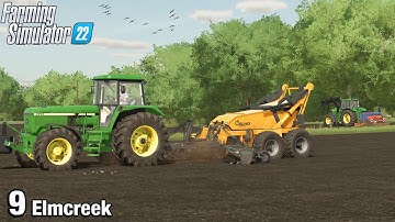 PREPARING THE FIELDS FOR NEXT CROPS - Farming Simulator 22 FS22 Elmcreek Ep 9