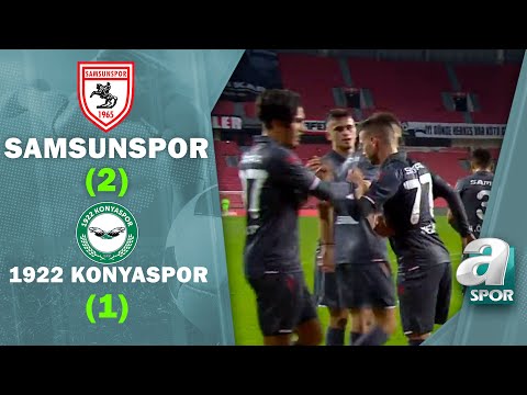 Samsunspor 2-1 1922 Konyaspor Ziraat Türkiye Kupası 3. Tur Maçı