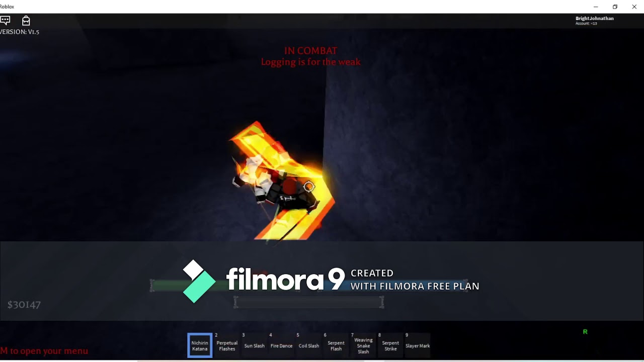 Demon journey l sun breathing showcase YouTube