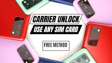 How to unlock Samsung Galaxy A50 for any Carrier Network