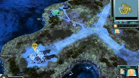 Red Alert 3 Allied Mission 5 Pt1 - The Unfathomable Fortress - Campaign Walkthrough