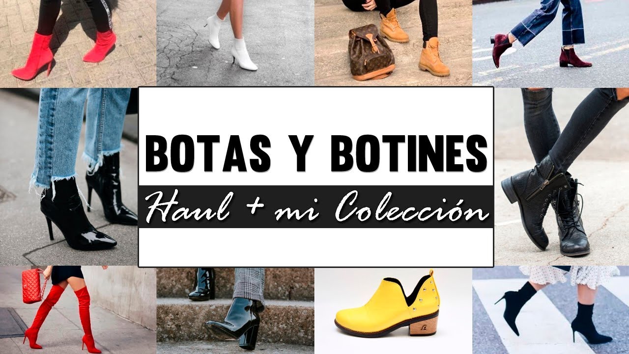 navegación Escarpado aguacero MIS BOTAS Y BOTINES EN TENDENCIA [Ofertas + Haul] l Daniella Acosta -  YouTube