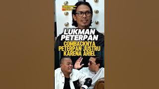 Lukman 'in fact the Peterpan reunion was Ariel's idea‼️#andretaulany #sule #podcast #trending #pe...