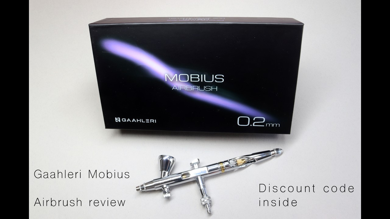 Обзор аэрографа Gaahleri ​​Mobius 0.2