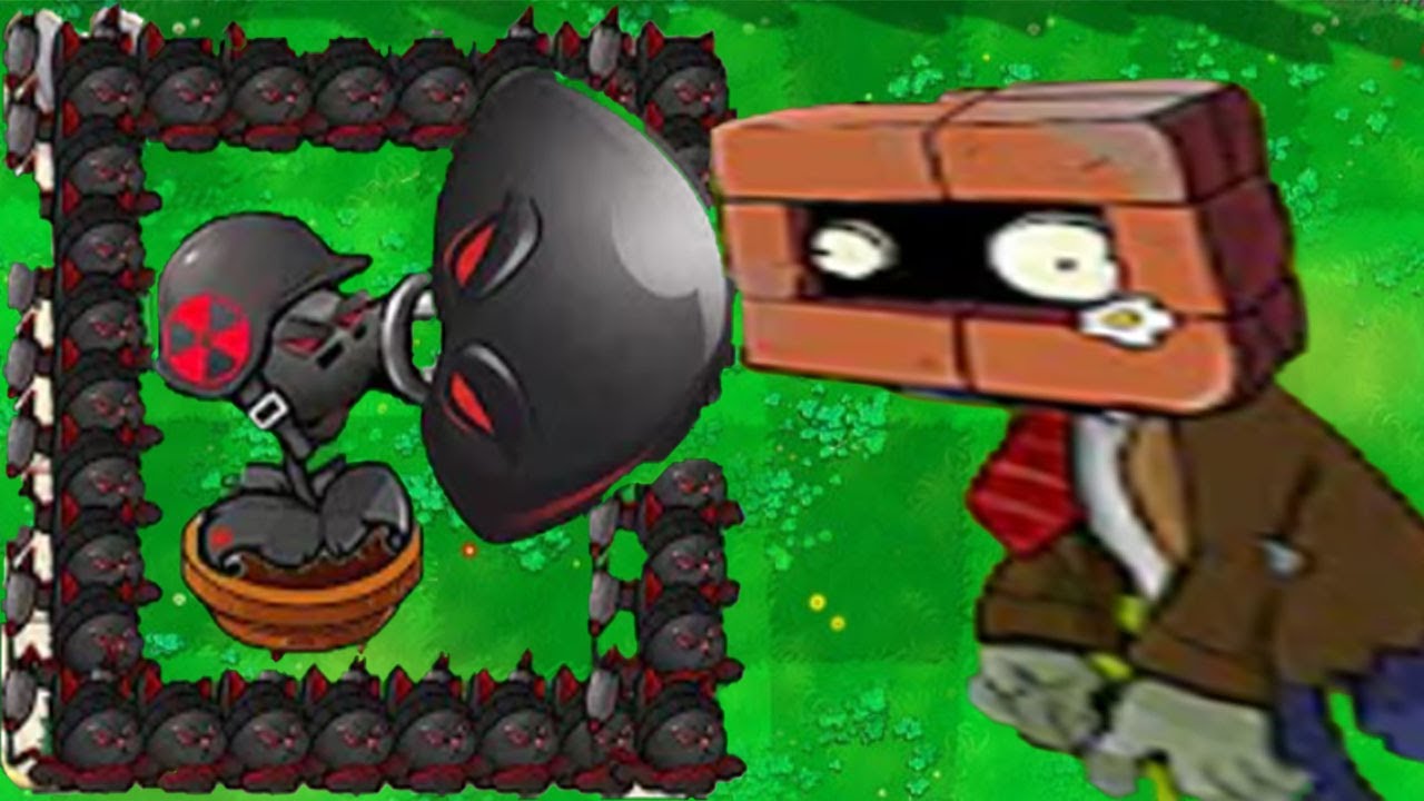 Doom Gatling Pea X Doom Cattail x Hypno Shroom VS Dr.Zomboss Giga ...