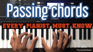 Passing chords to move from the 1 to 4 (explained from scratch)