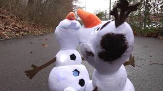 Frozen-Wettlauf - welcher Olaf ist schneller?