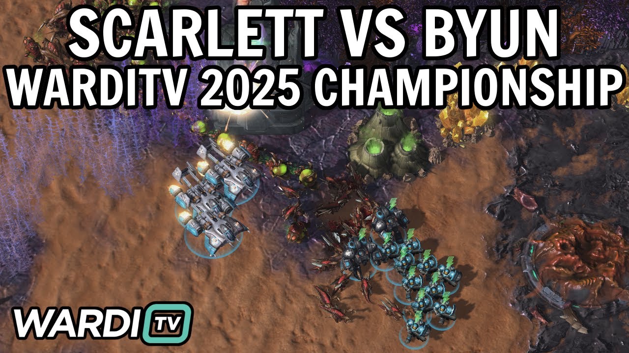 Scarlett против ByuN (ZvT) - WardiTV 2025 Championship Qualifiers [StarCraft 2]