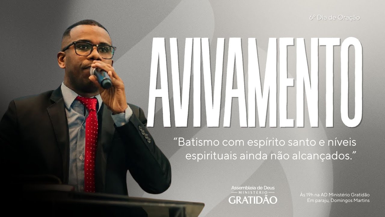 6º dia de oração - Avivamento / Pb. Wenderson Souza Celino