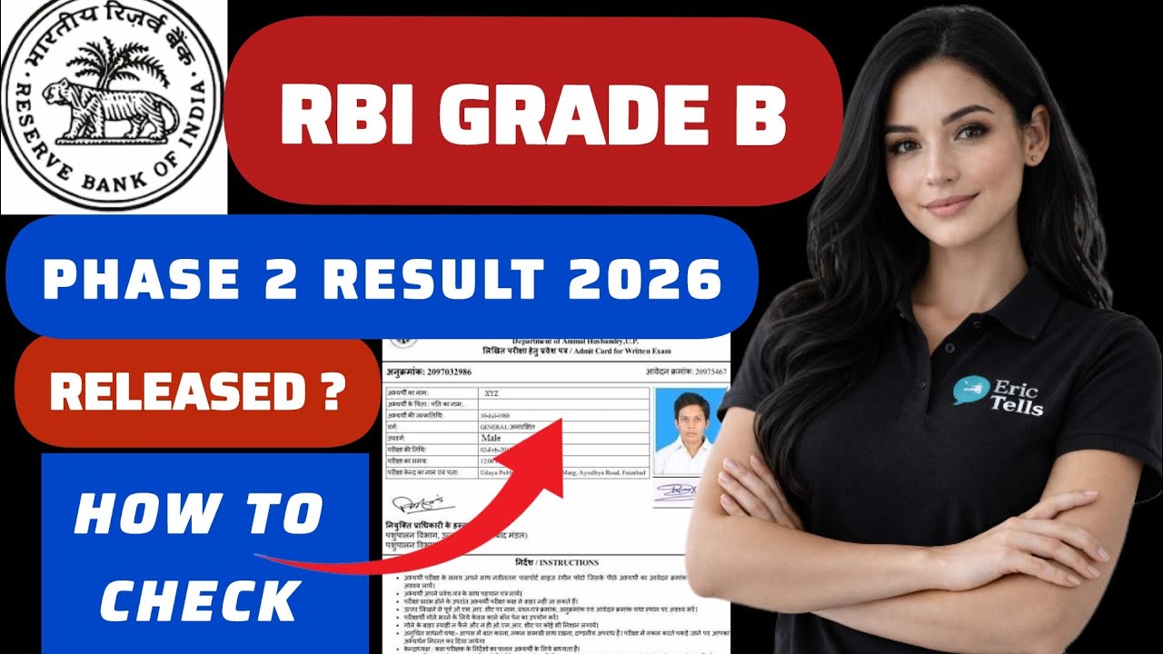 rbi grade b phase 2 result 2026 | rbi grade B phase II result 2026