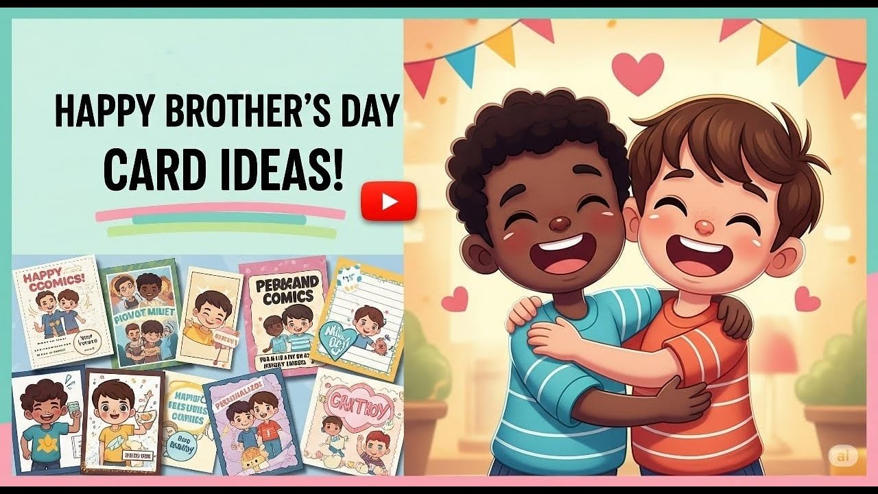 How to Make Brother’s Day Card | Best Brother's Day Gift Ideas