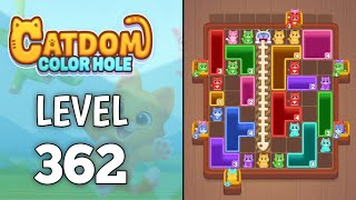 Catdom: Color hole Level 362 walkthrough solution 