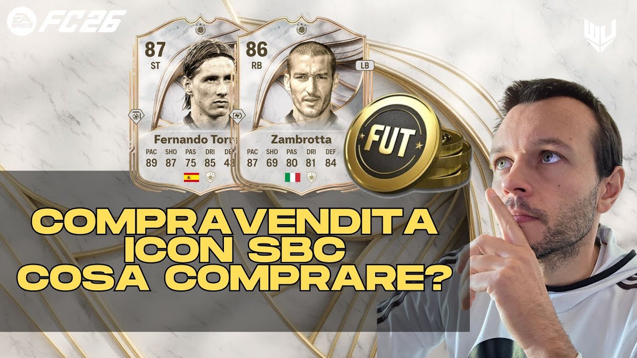 COMPRAVENDITA ICON SBC! COSA COMPRARE per FARE CREDITI?