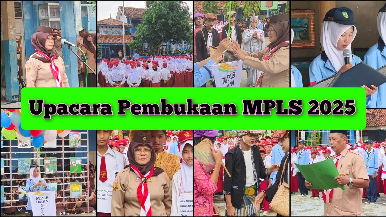 Upacara MPLS SMPN 2 Blanakan Tahun 2025