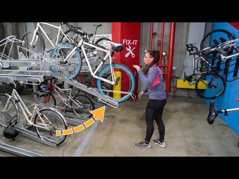 This Two-Tier Rack Carries The Bike UP! How to Use The Double Docker