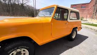 1972 Jeepster Commando 4x4 “walk around” video