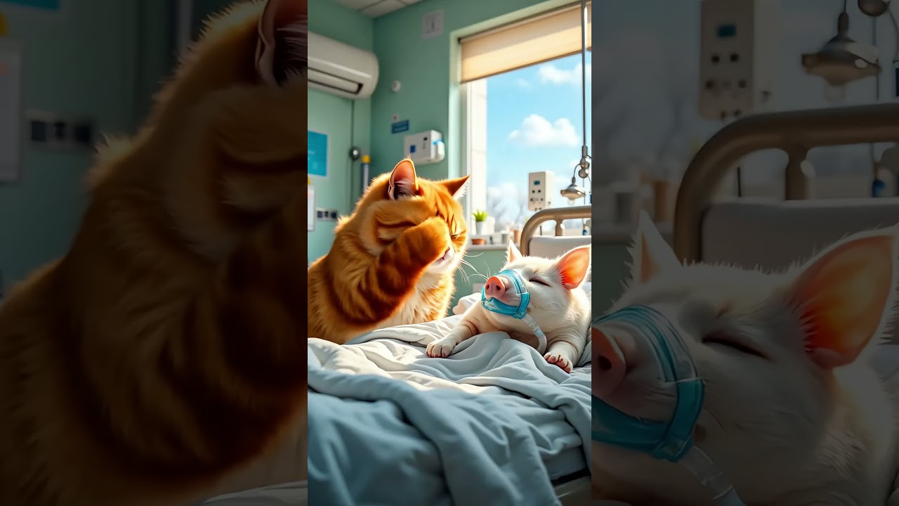 Orange Cat Chef in Action 🍴 