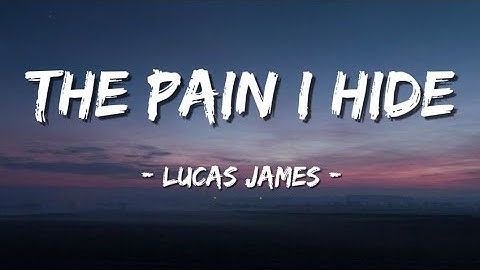 The Pain I Hide - Lucas James ( Heartbroken music video)