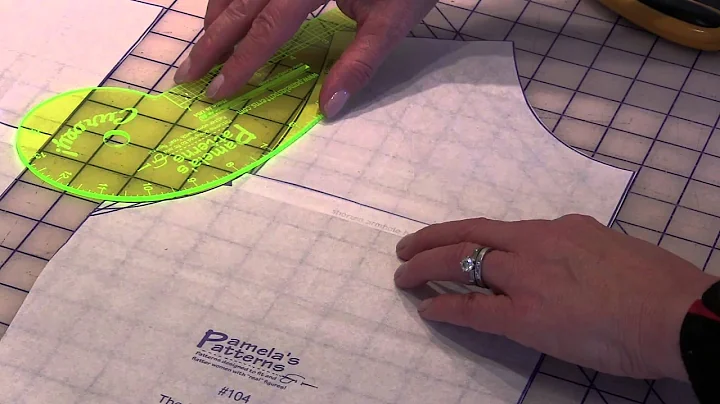 Pamela's Patterns - How to Shorten an Armhole and True a Pattern