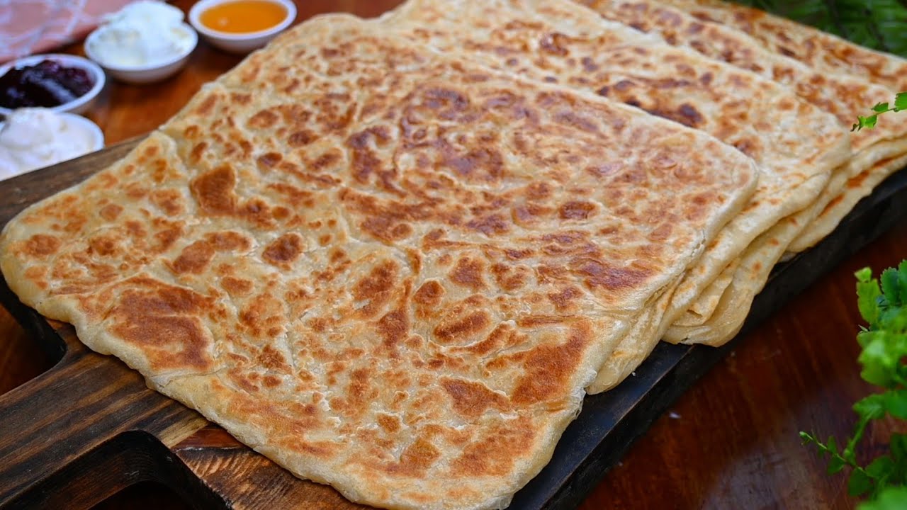Изумительный и простой хлеб паратха по-йеменски!