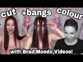 Total DIY Hair Transformation | Following Brad Mondo Haircutting Tutorials &amp; Dying my Hair