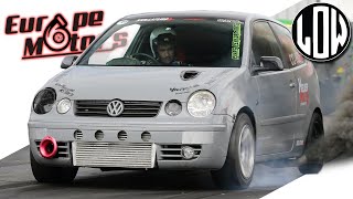 VW Polo PD130 322HP S/ NOS | Zeca | EUROPE  Motor's [ DRAG LAND ]