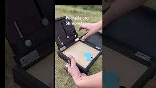 New From Shrubmart Black Pochade Box For Plein Air.