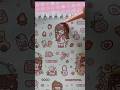 🫧ASMR kawaii sticker journal🫧🫧 #sticker #rpstickers #kawaii #journalwithgie
