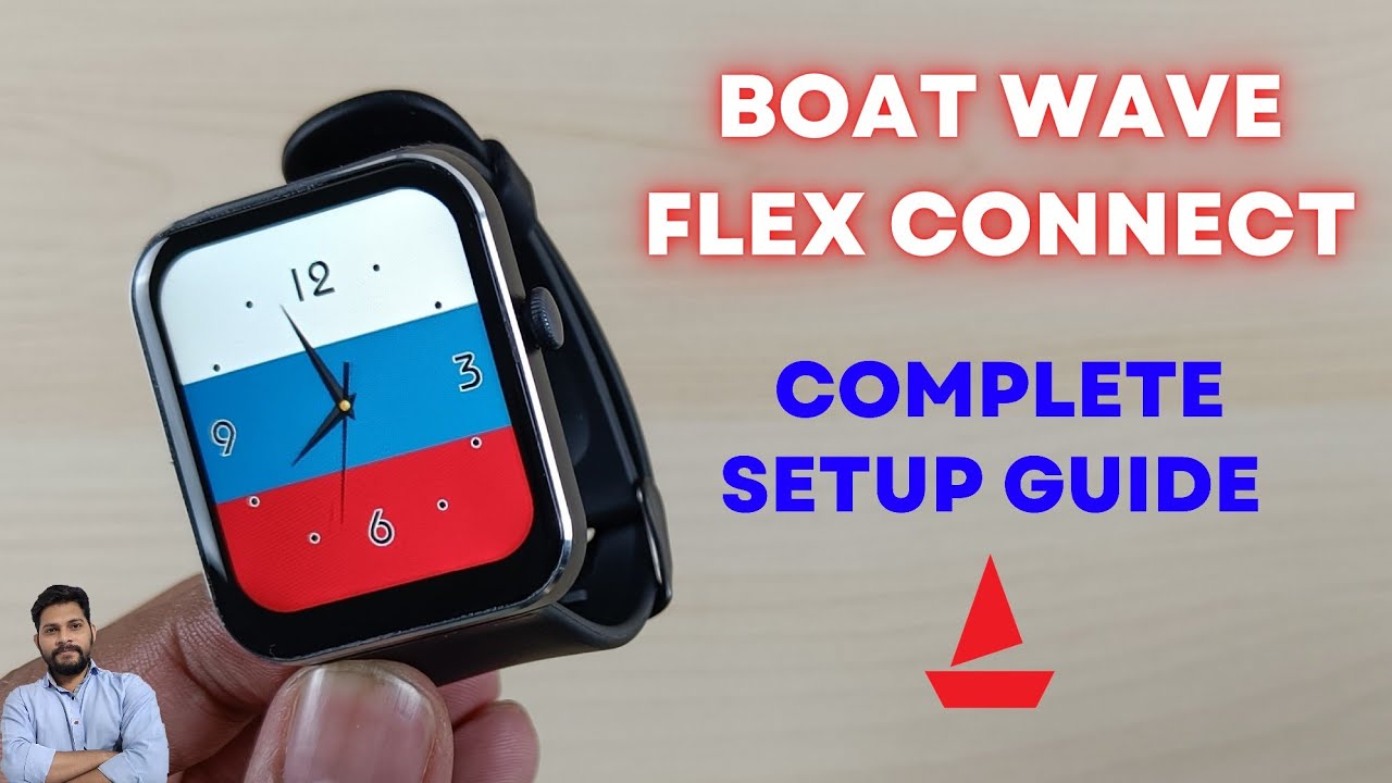 Boat Wave Flex Connect Smartwatch Full Setup Guide