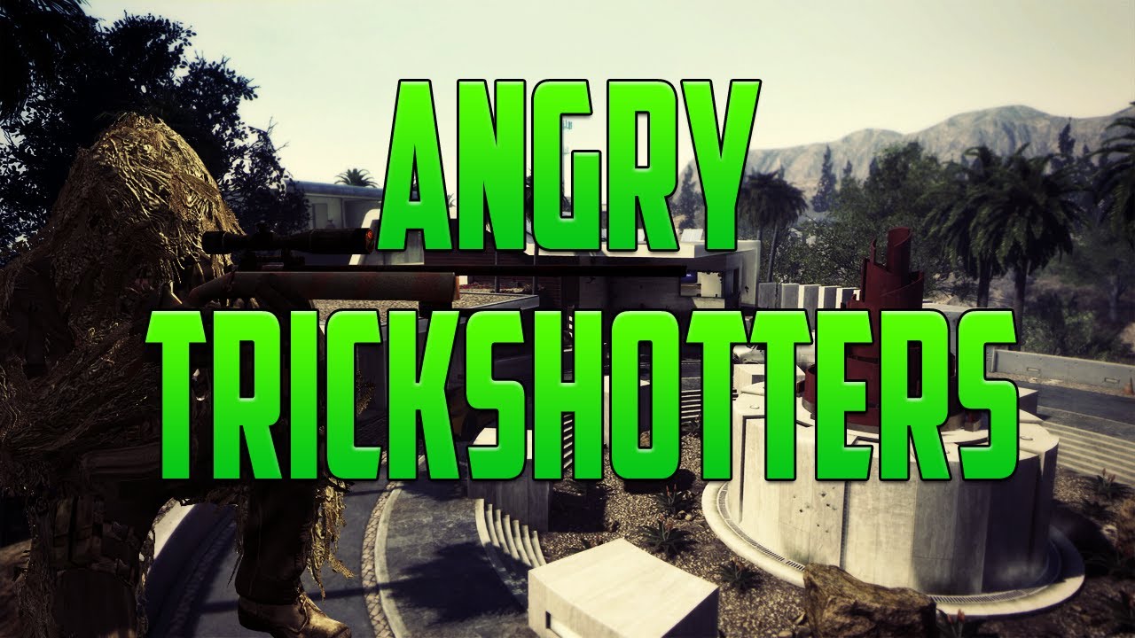 Angry Trickshotters On Black Ops 2! (Trolling Trickshotters Episode 15)