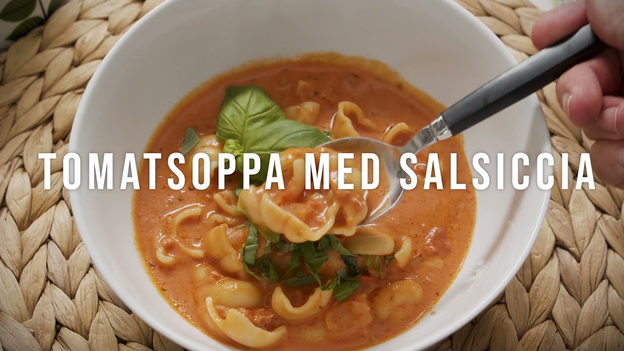 TOMATSOPPA MED SALSICCIA