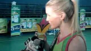 Miss Earth Australia 2009, Melinda Heffernan Interviewed By The Media