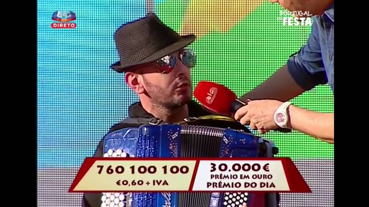 [ Portugal em Festa - SIC ] - Sertório Ramalho cai no palco