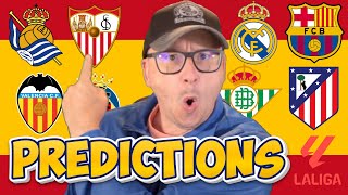 2025/26 La Liga Predictions - Week #10
