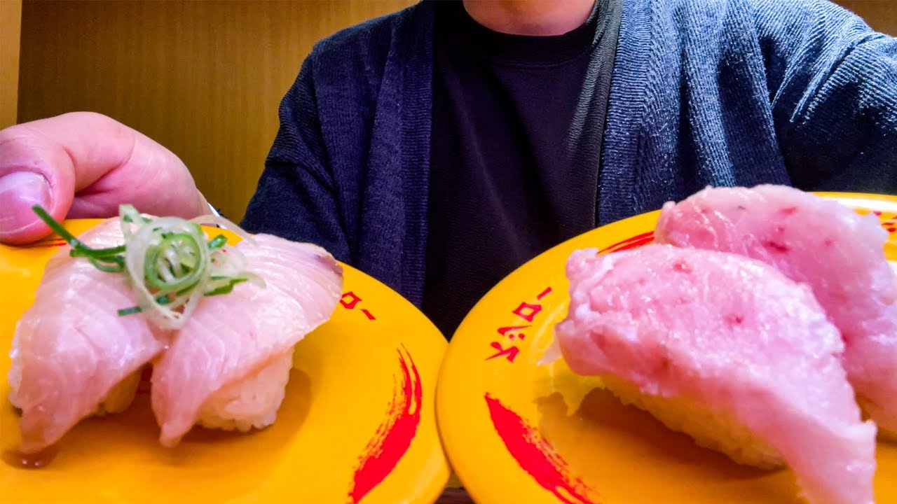 4 Japanese sushi conveyor belt sushi franchises YouTube