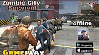 تنزيل وتجربة لعبة النجاة والزومبي Zombie CitY:Survival/بحجم صغير وتشتغل بدون نت offline Android_iOS screenshot 5