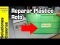 Cómo reparar un plástico roto