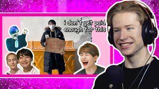 HONEST REACTION to shinee won't let their manager live