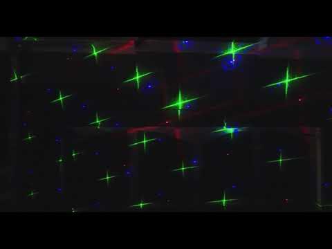 LEDMALL Red, Green and Blue Laser Christmas Projector Lights