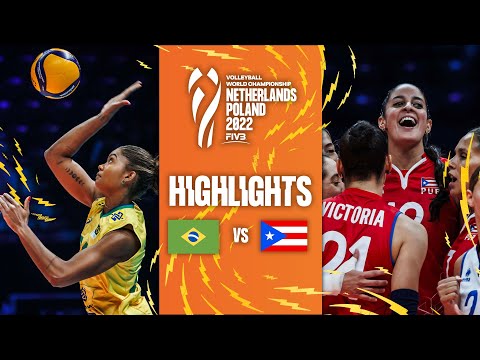 🇧🇷 BRA vs. 🇵🇷 PUR - Highlights  Phase 2| Women's World Championship 2022