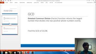 Calculator Active   LCM & GCD TI 73 screenshot 1