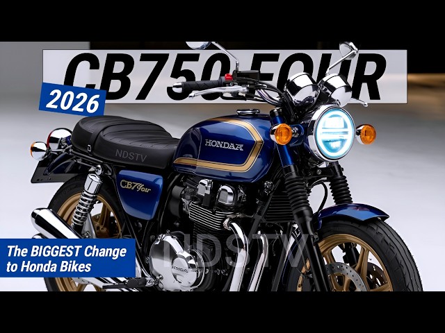 2026 CB750 Four UNVEILED: The BIGGEST Change to Honda Bikes. - YouTube