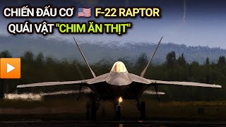 Chiến đấu cơ F-22 RAPTOR | Quái vật CHIM ĂN THỊT