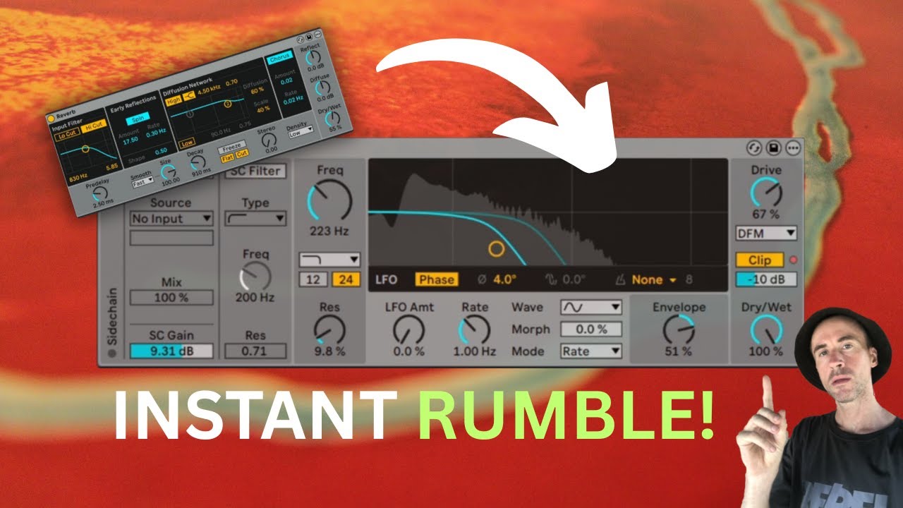 Techno Rumble Ableton Rack techno rumble kicks with ableton 12.2's updated autofilter (amazing ...