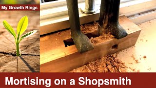Hollow Chisel Mortising with a Shopsmith Mark V or Mark 7 or any Drill Press, for that matter!