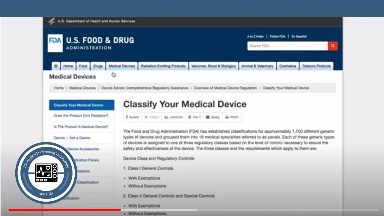 Classify Your Medical Device