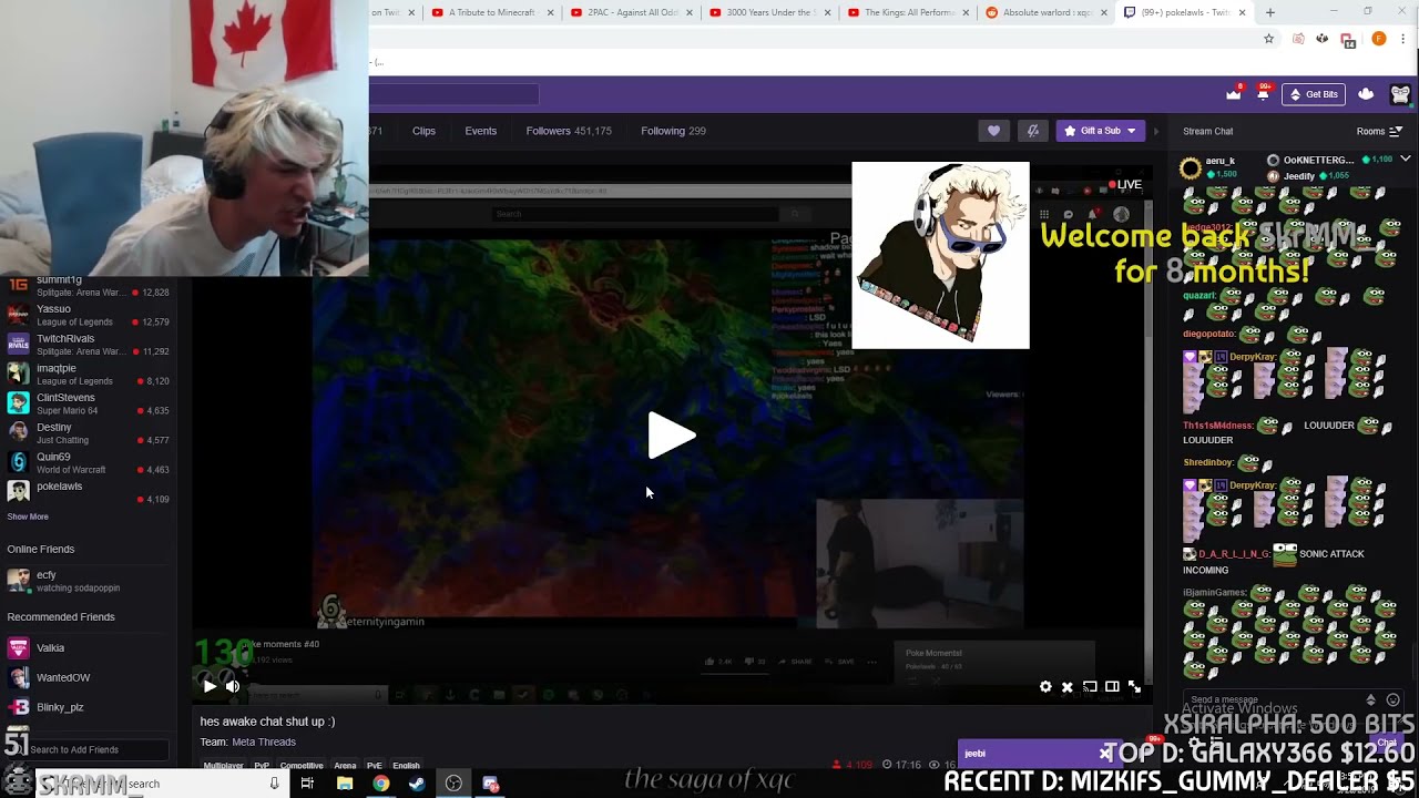 xQc will fuck your ears