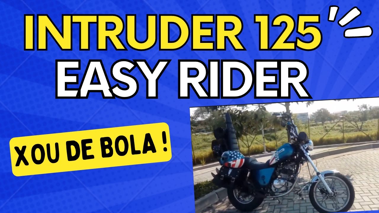 Rodolfinho da Z- Testando Suzuki Intruder 250. 