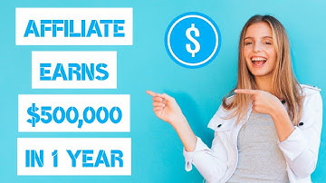 AFFILIATE EARNS $500,000 ON THIS 2 TIER AFFILIATE PROGRAM 🤑