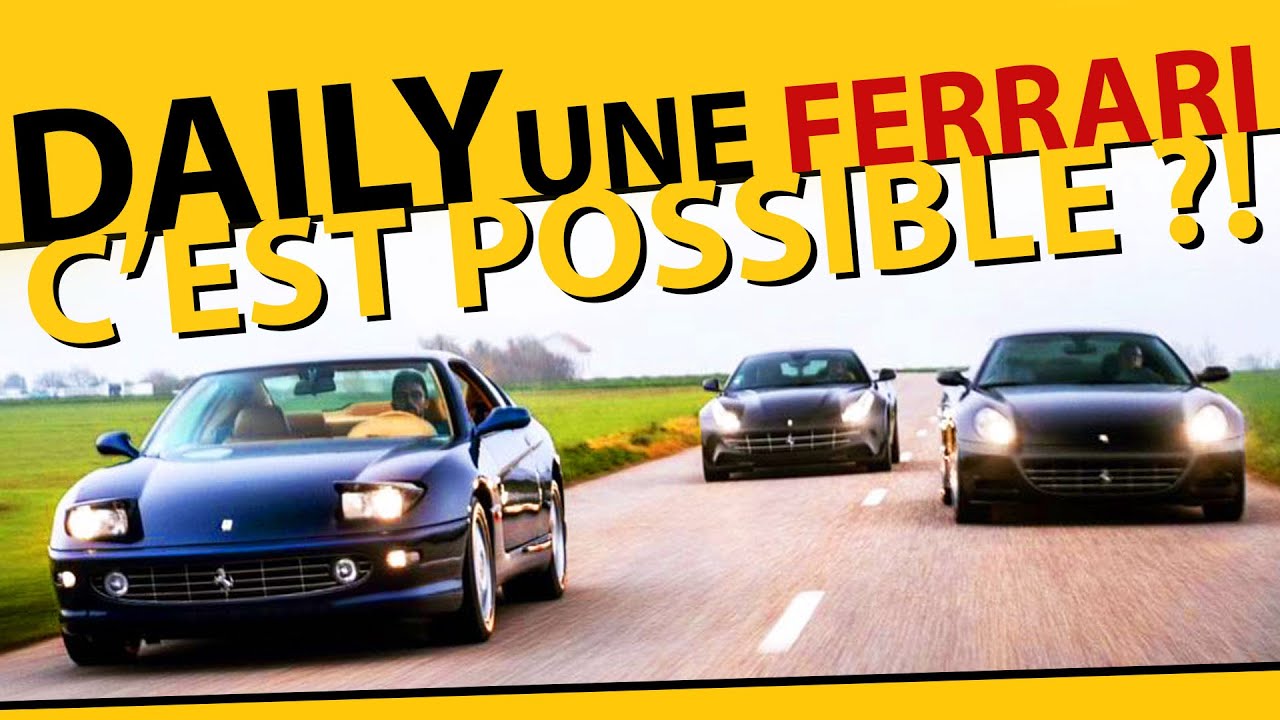 456  612 ou FF  Quelle est la MEILLEURE Ferrari de TOUS LES JOURS 